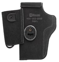 Galco WK2226B WalkAbout 2.0 IWB Black Leather Compatible W/ Glock 19X/19 Gen1-5/23 Gen2-5 UniClip/Stealth Clip Mount Ambidextrous