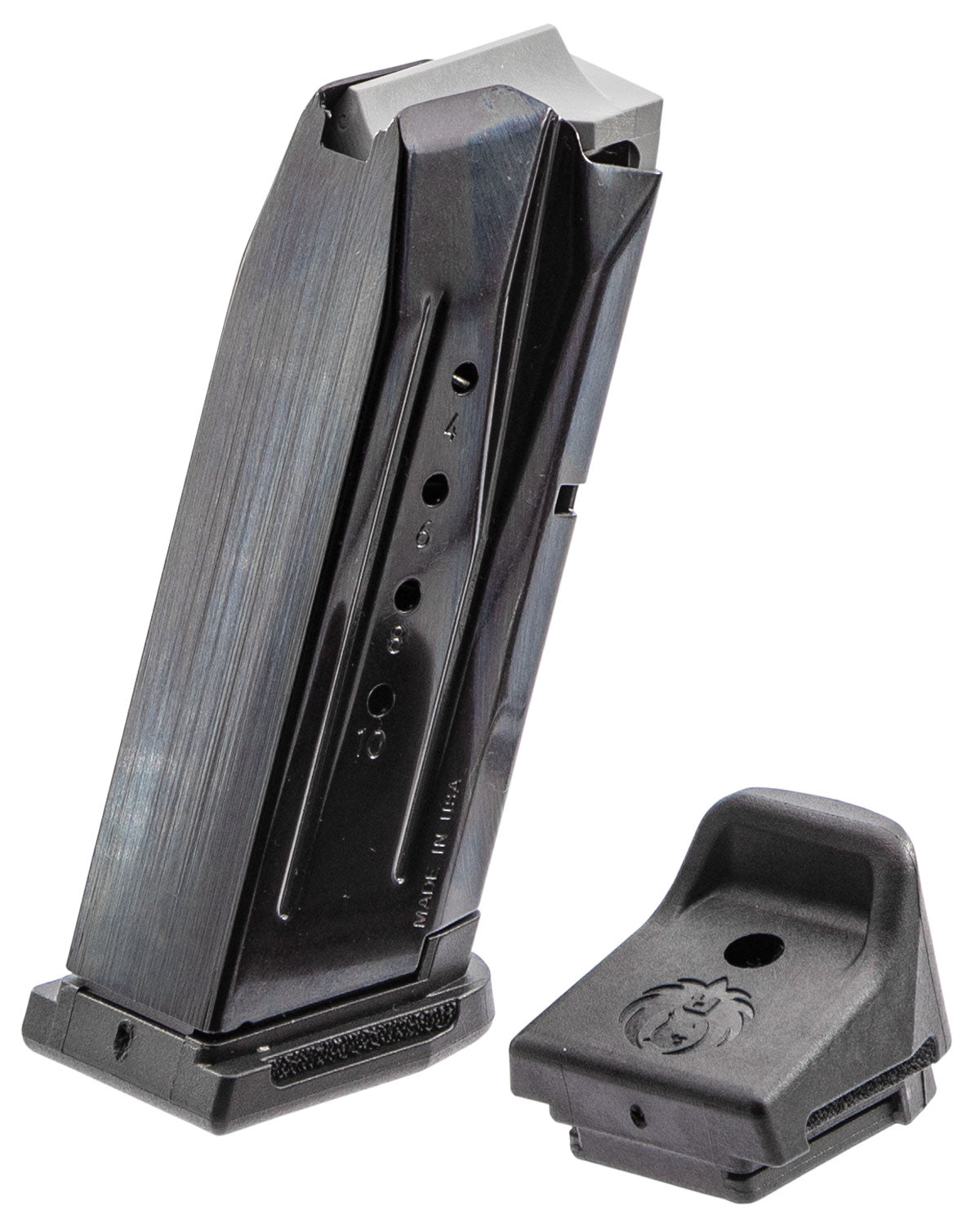 Ruger 90667 Security-9 Compact 10rd Magazine Fits Ruger Security-9 Compact 9mm Luger Black Oxide