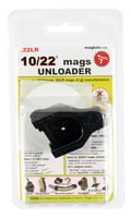 Maglula LU32B Unloader Made Of Polymer With Black Finish For 22 LR Ruger 10/22