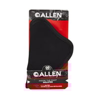 Allen 44600 Inside The Pants Size 00 IWB Black Ultrasuede Fabric, Fits Small/Medium DA Revolvers, Belt Mount Clip, Right Hand