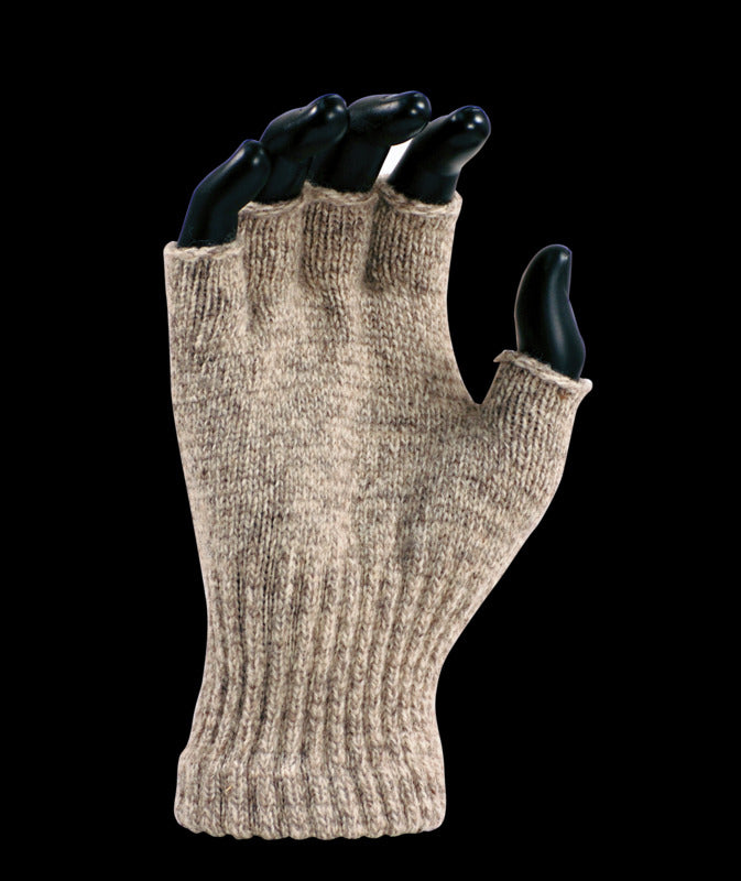 Fox River 9491 LG 06120 BROWN TWEED Fingerless Glove MW, Glove, Pair