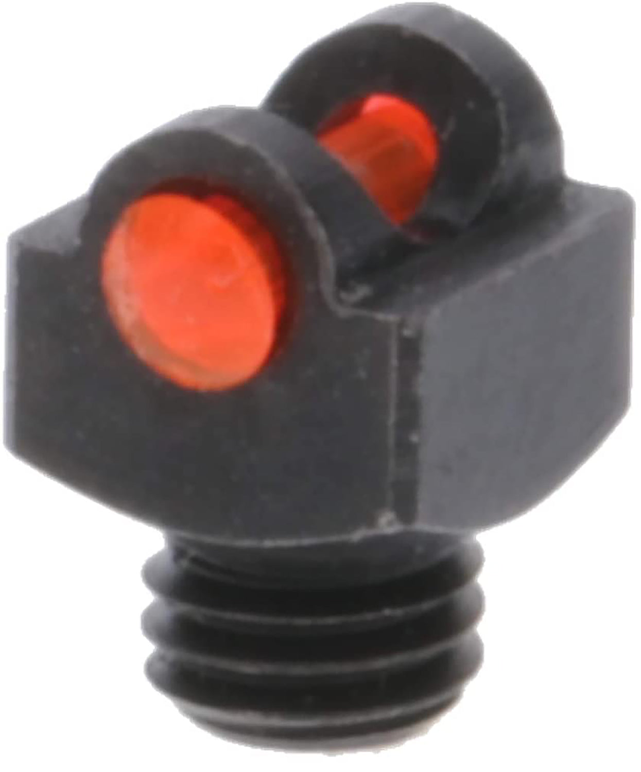 TruGlo TGTG954ER StarBrite Deluxe Bead Black | Red Fiber Optic Front Sight 3mm Threads