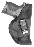 Crossfire Shooting Gear CRFGRPCLPSA1M1 The Grip IWB Size 01 Black Ballistic Nylon Belt Clip Fits Micro 1-1.50" Barrel Ambidextrous