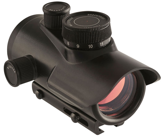 Axeon 2218639 1XRDS Black 1x30mm 5 MOA Red Dot Reticle