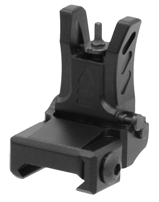 UTG MNT755 UTG Accu-Sync Flip-Up Front Black AR-15 AR Platform Flip Up Back Up Front Sight