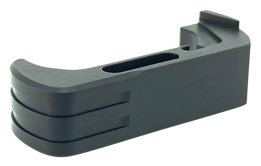 Cross Armory CRGMCBK Mag Catch Extended Compatible W/Glock Gen1-3/P80 Black Anodized Aluminum