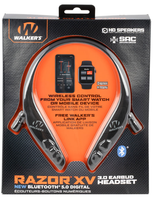 Walkers GWPBTNBT Razor XV 3.0 Headset 31 Db Behind The Neck Bluetooth Enabled