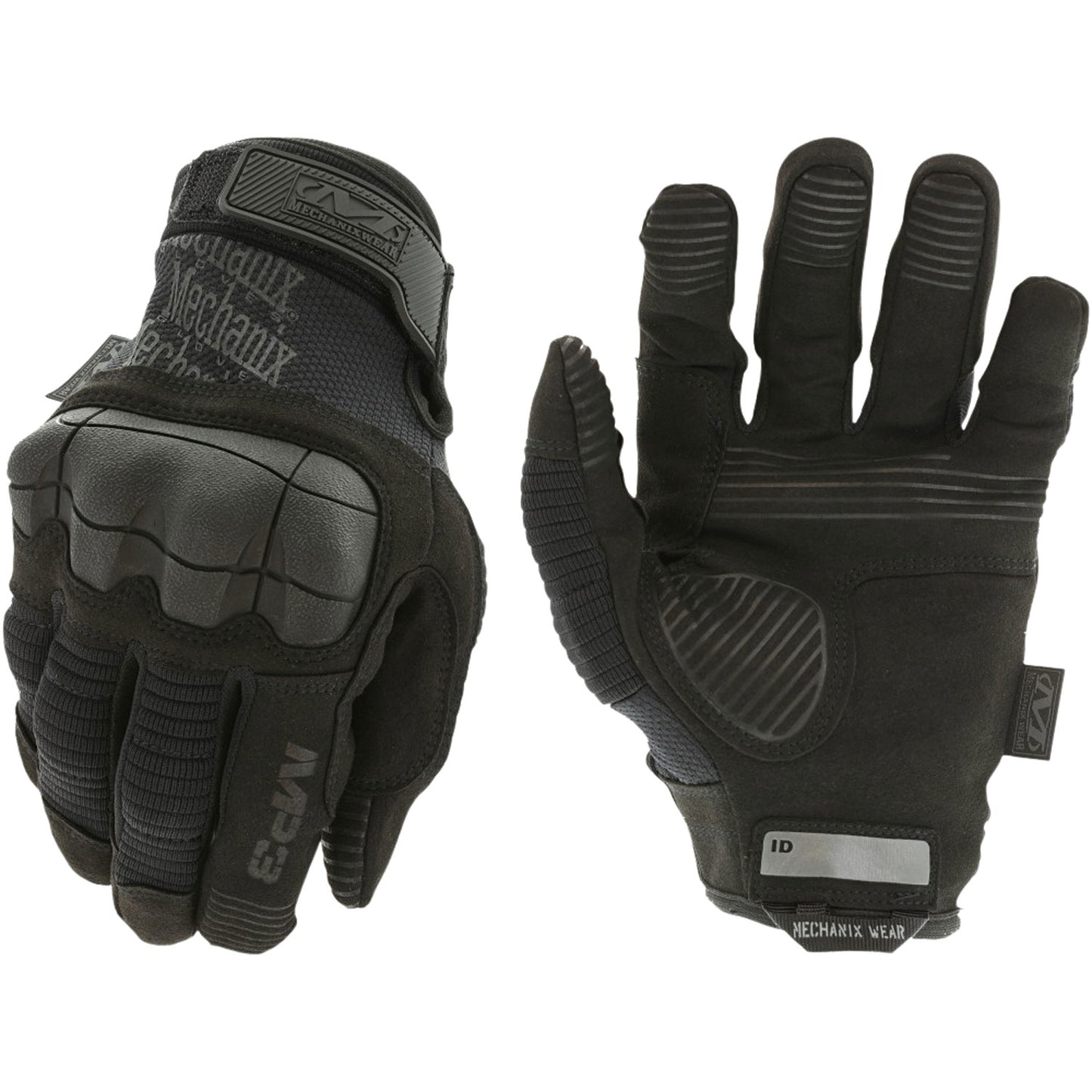 Mechanix Wear MP3-55-012 M-Pact 3 Covert Black Synthetic Leather 2XL