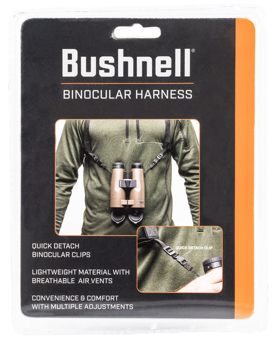 Bushnell BASFHARN Universal Binocular Harness Black Mesh Quick Release