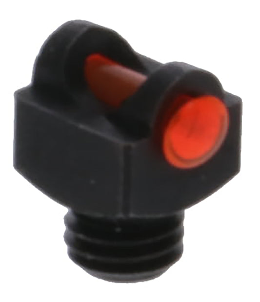 TruGlo TGTG954AR StarBrite Deluxe Bead Black | Red Fiber Optic Front Sight 6-48" Threads