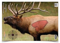 Birchwood Casey 35404 Pregame Elk Paper Target 16.50" X 24" 3 Per Pkg