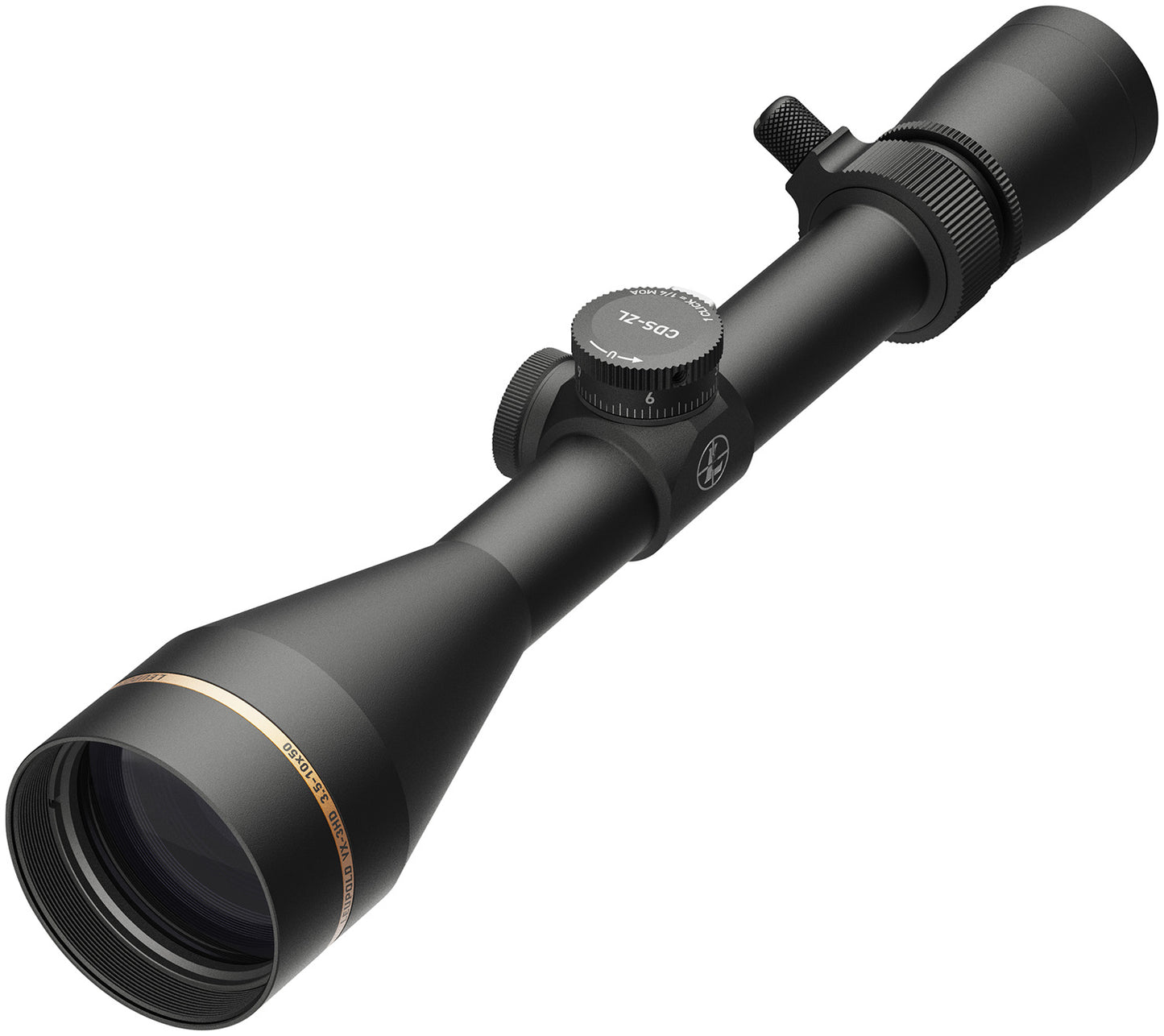 Leupold 180618 VX-3HD CDS-ZL Matte Black 3.5-10x50mm 1" Tube Duplex Reticle