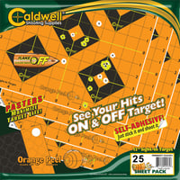 CALDWELL SIGHT-IN TRGT 12" 5PK