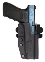 Comp-Tac C241GL064RBKN International OWB Black Kydex Belt Loop/Paddle Fits Glock 41 Right Hand