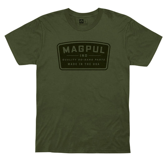 Magpul MAG1111-316-S Go Bang Parts Olive Drab Cotton Short Sleeve Small