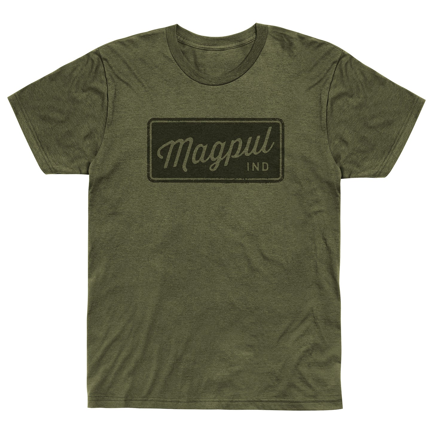 Magpul MAG1116-317-S Rover Block CVC OD Green Heather Cotton/Polyester Short Sleeve Small