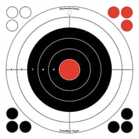 Birchwood Casey 33912 Stick-A-Bull 12" Bullseye Target 5/Pk