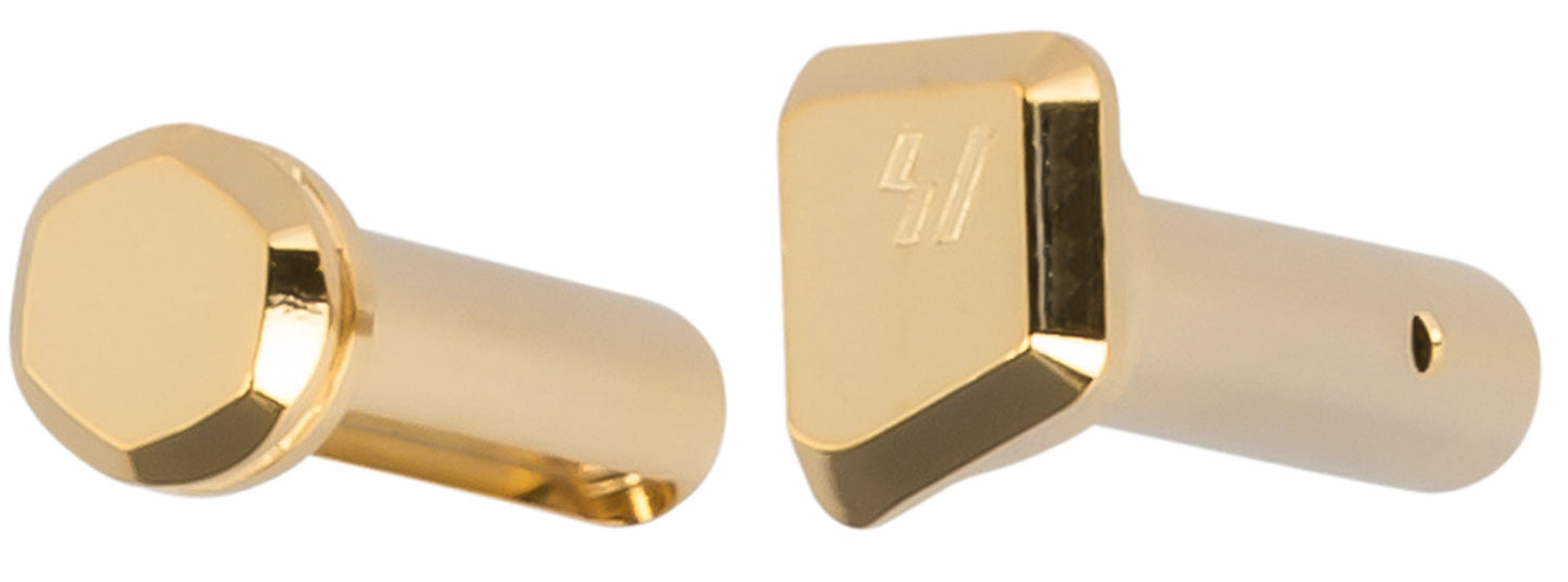 Strike AREPTPGC Takedown/Pivot Pins Extended AR-15, M4, M16 Gold Steel AR-Platform