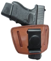 Tagua IWH004 2 In 1 IWB/OWB, Size Large, Black Leather, Compatible W/Springfield XD, Glock, Sig, Belt Slide Mount, Ambidextrous