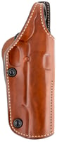 Galco PHX124 Phoenix OWB Tan Leather Belt Slide Fits S&W N Frame Fits 5" Barrel Right Hand