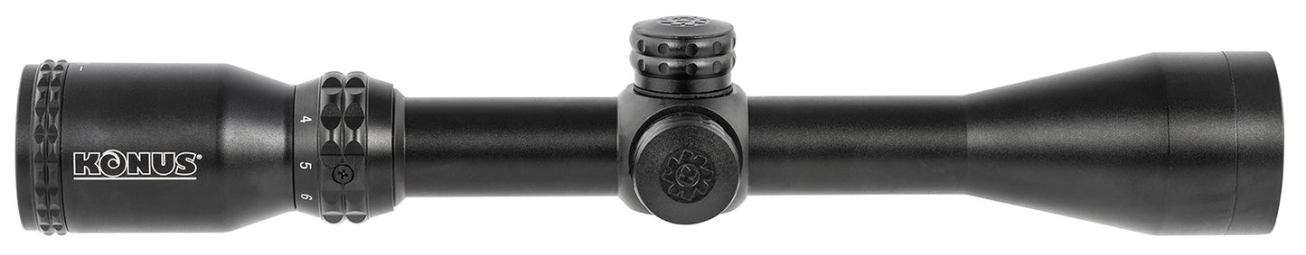 Konus 7278 KonusPro 275 Matte Black 3-9x40mm 1" Tube Engraved Ballistic 275 Dot Reticle For Muzzleloader