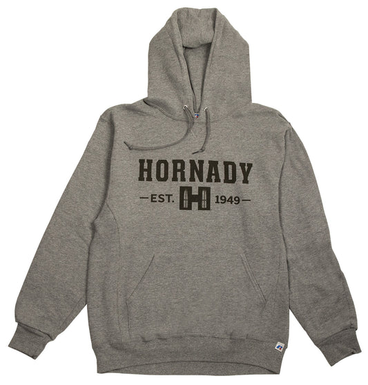 Hornady 99595XXXXL Hornady Hoodie Gray Long Sleeve 4XL