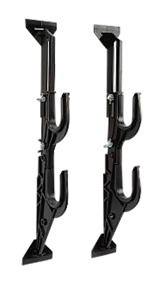 Allen 17450 Window Mount Two Gun Or Bow Rack, Molded, 9"-13" Adjustable