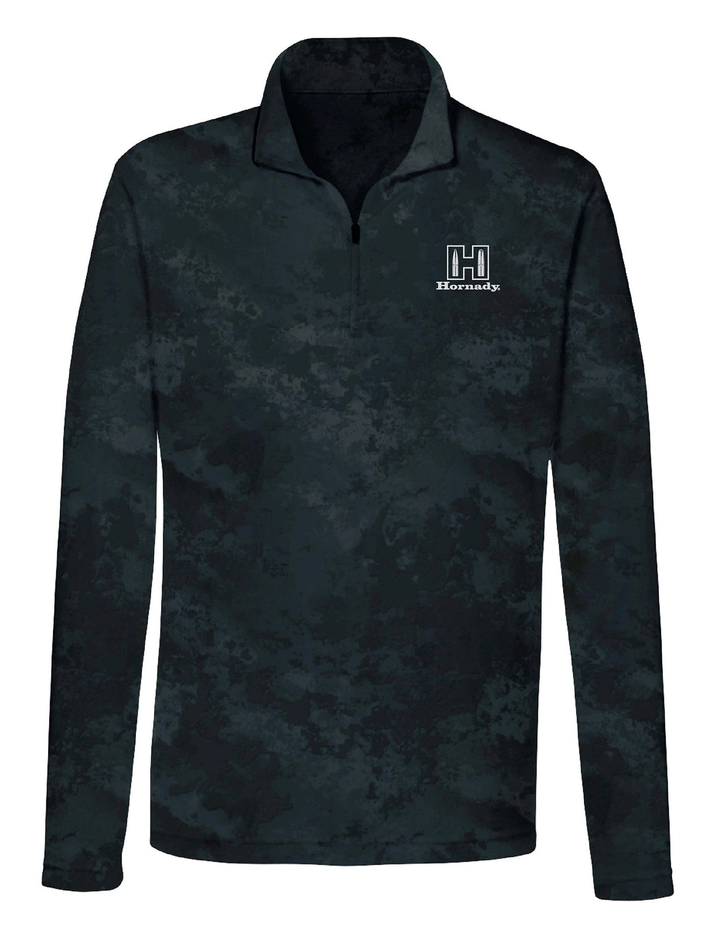 Hornady 99597M Performance 1/4 Zip Black Long Sleeve Medium