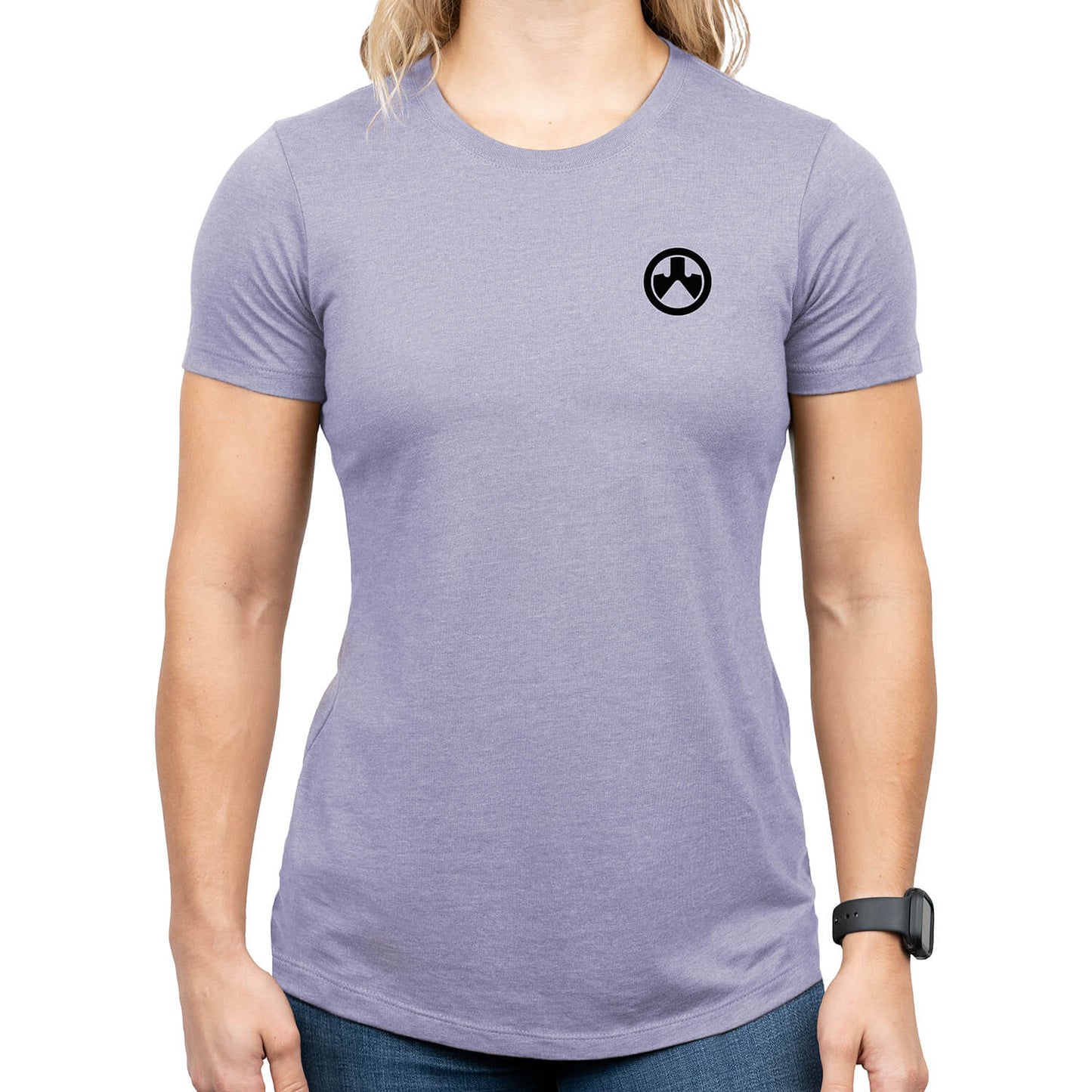 Magpul MAG1341-530-XL Prickly Pear Womens Orchid Heather Cotton/Polyester Short Sleeve XL