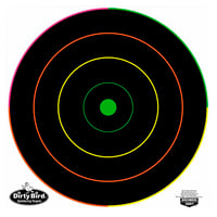 Birchwood Casey 35870 Dirty Bird Bullseye Tagboard Target 12" 100 Per Pkg