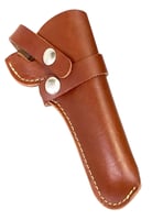 Hunter Company 1100-14 Belt OWB Size 14 Chestnut Tan Leather Belt Loop Fits DA Revolver Fits 5.50-6" Barrel Right Hand Compatible W/ Hunter Buscadero/Straight Cartridge Belts