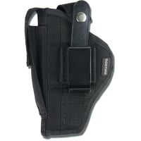 Bulldog FSN16 Extreme OWB Black Nylon Belt Loop/Clip Fits S&W K/L/N Frame Fits 6.50-8.37" Barrel Ambidextrous