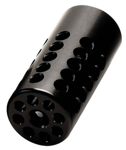 Tactical Solutions PLCMPMB Pac-Lite Compensator Black Matte Aluminum With 1/2"-28 Tpi Threads For 22 LR Ruger Mark I, III, IV, II