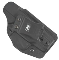 LAG Tactical 70001 Liberator MKII IWB/OWB Black Kydex Belt Loop/Clip Fits Glock 43 Ambidextrous