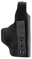 DeSantis Gunhide 033BAX7Z0 Dual Carry II IWB/OWB Black Leather Belt Clip Fits S&W M&P Shield 9/40 & S&W M&P Shield 2.0 Right Hand