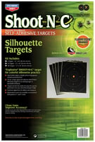 Birchwood Casey 34605 Shoot-N-C Silhouette 12x18 Target 5/Pk