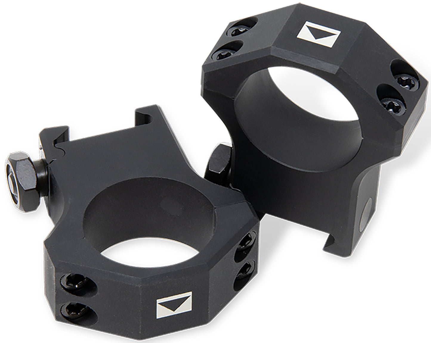 Steiner 5966 T-Series Rings Matte Black 34mm High