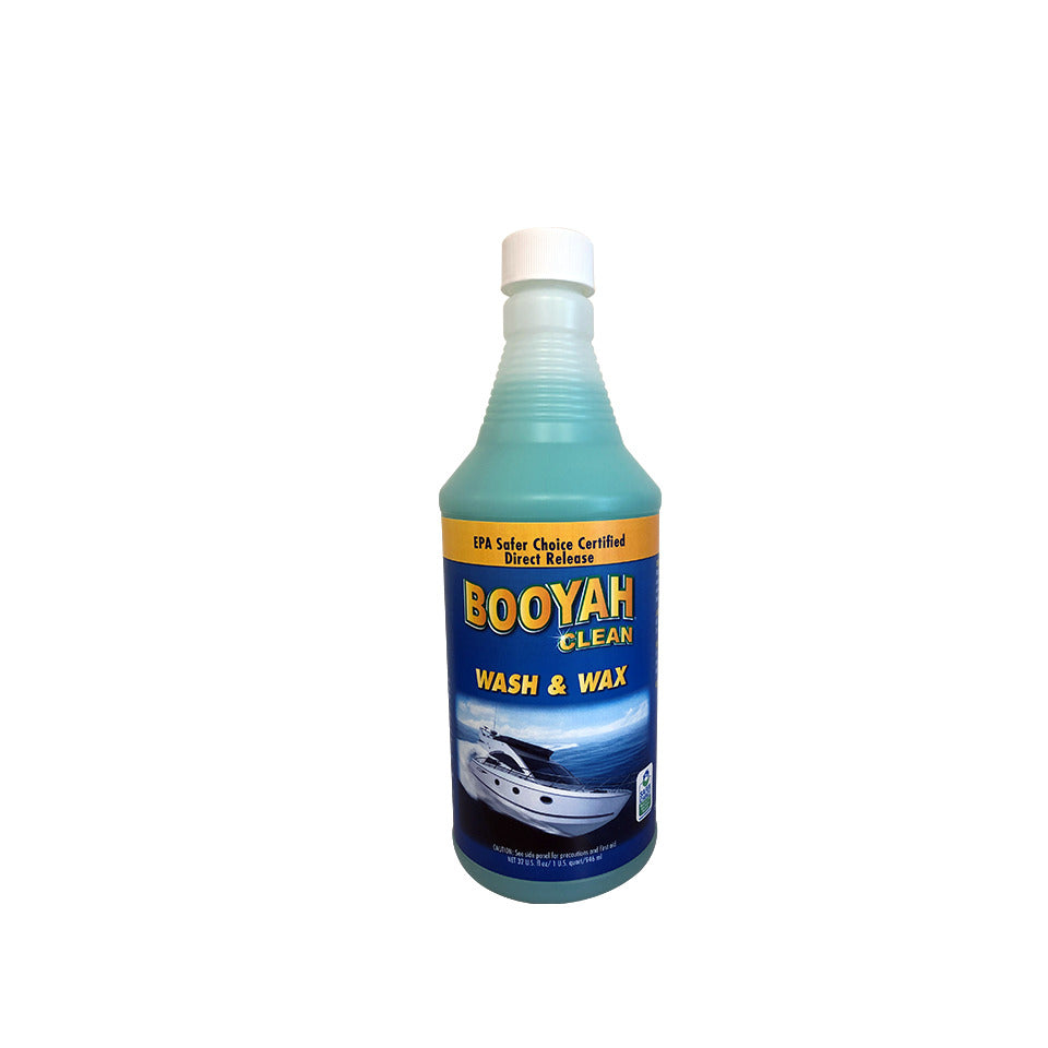 Booyah Clean VL94Q1 Wash & Wax Quart, Fortified With Carnuaba Wax