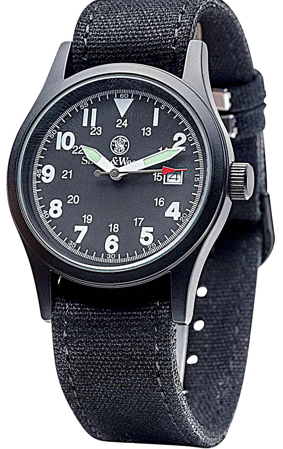 S&W SWW1464BK Smith & Wesson Military Watch Black