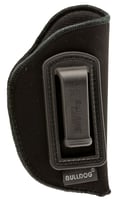 Bulldog DIP12 Deluxe IWB Black Suede Like Belt Clip Fits Taurus Judge/3-4" Barrel Right Hand