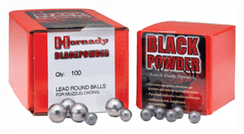 Hornady 6093 50 Cal .495 Lead Balls 100/Box