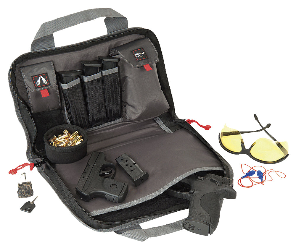 GPS DOUBLE PISTOL CASE BLACK