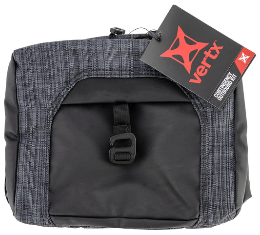 Vertx VTX5250HBKGBKNA Contingency Outbound Kit Deluxe Travel Bag Heather Black W/Galaxy Black Accents 600D Polyester