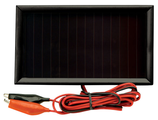 American Hunter BLEC12 Economy Solar Charger 12V Features Trickle Charge