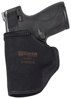 Galco STO858B Stow-N-Go IWB Black Leather Belt Clip Fits S&W M&P 380EZ Right Hand