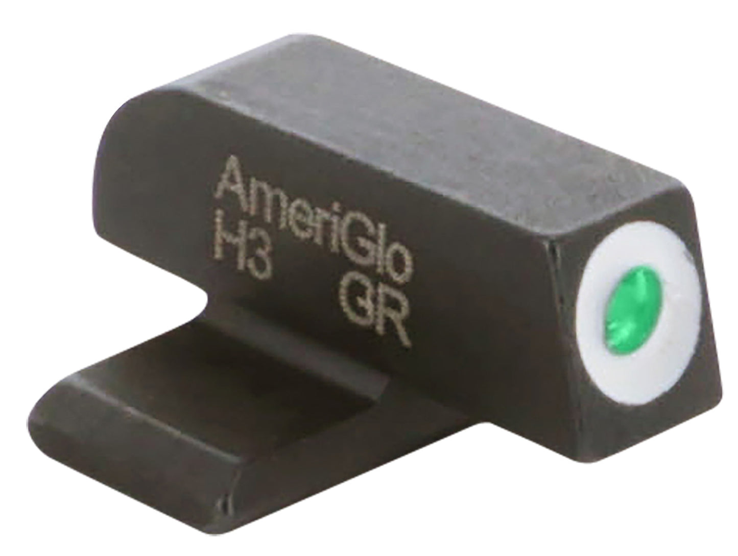 AmeriGlo SG1608 Tritium Front Sight For SIG Sauer/Springfield Armory Black | Green Tritium With White Outline