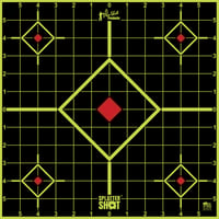 PRO-SHOT TARGET 12" GRN SIGHT-IN 5PK