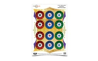 Birchwood Casey 35572 PreGame Star Burst 12x18 Target 8/Pk