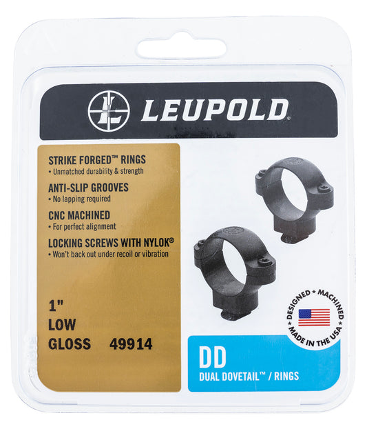 Leupold 49919 Dual Dovetail Scope Rings, 1-In Super High Matte