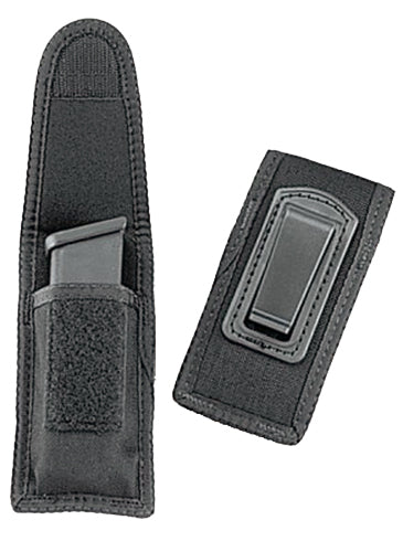 Uncle Mikes 88241 Under Cover Single Mag Case Single Black Kodra Nylon Belt Clip